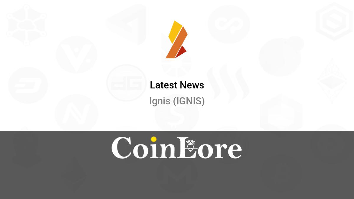 Crypto currency events/dates for Ignis (IGNIS) - coinmag.fun