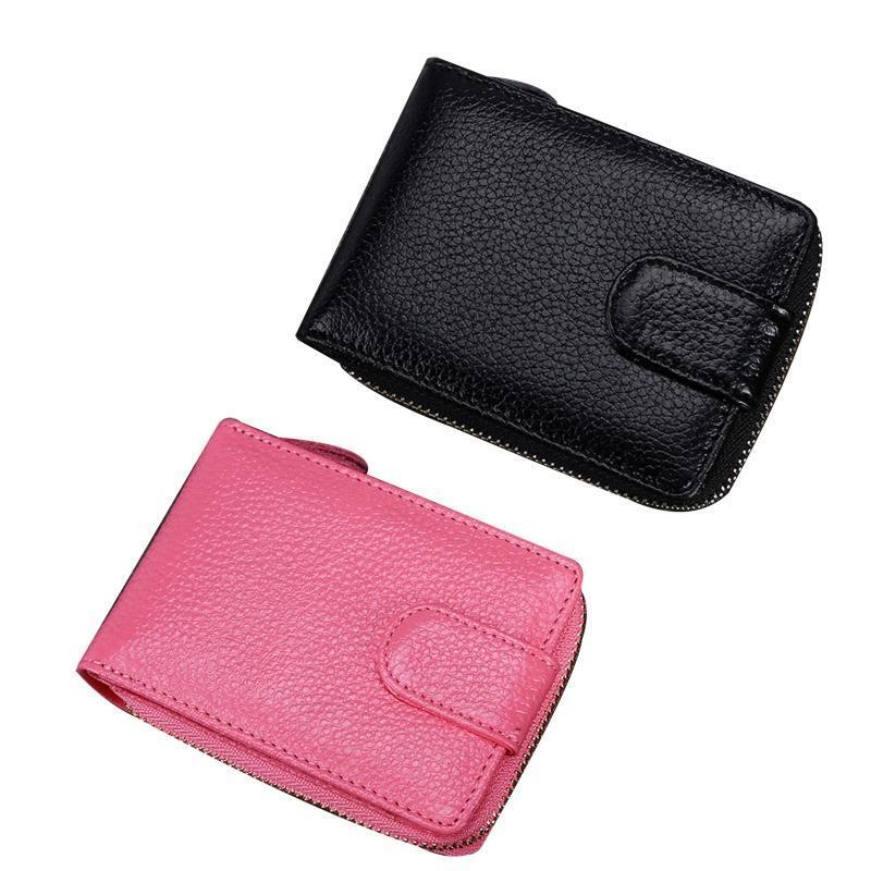 Leather Credit Card Wallet w/ ID Window - Executive Gift Shoppe