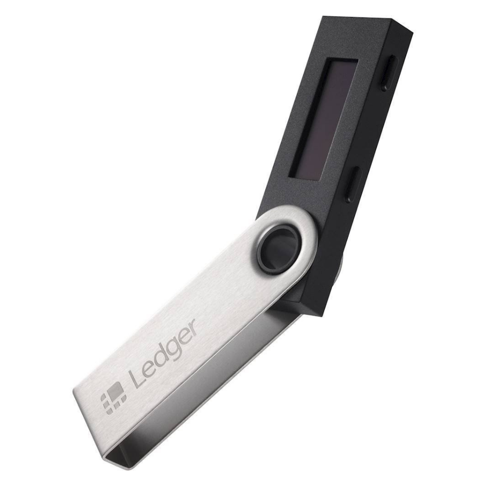 Someone’s in a Makro Ledger Nano S Plus - Cryptocurrency Hardware Wallet Mood