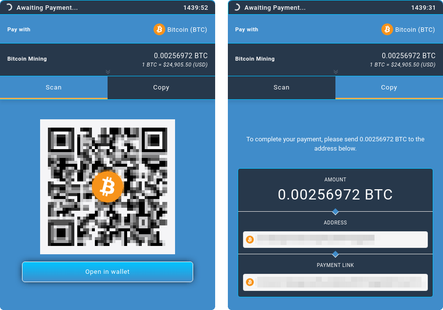 Legit BCH mining site with proof of payment