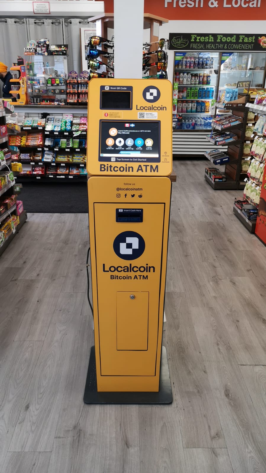 How to get to Localcoin Bitcoin ATM - Markato Convenience in Calgary by Bus or Light Rail?