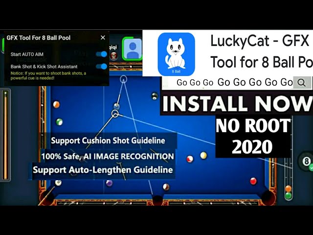 LuckyCat - GFX Tool for 8 Ball Pool APK - Free download for Android