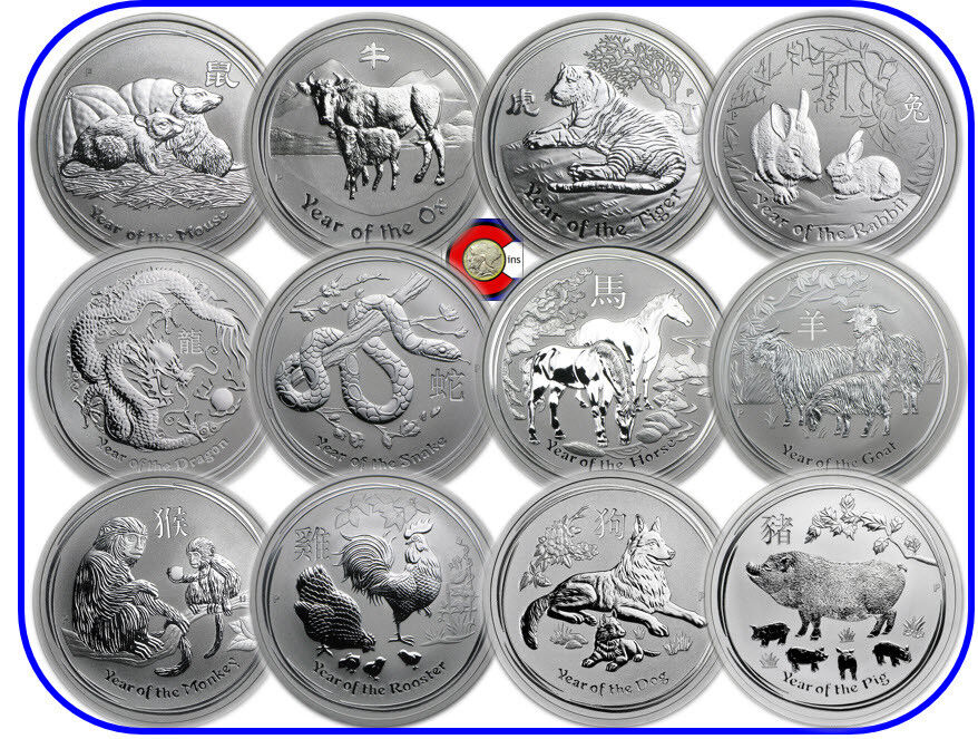 Australian Lunar Silver Coins - Tavex Norway