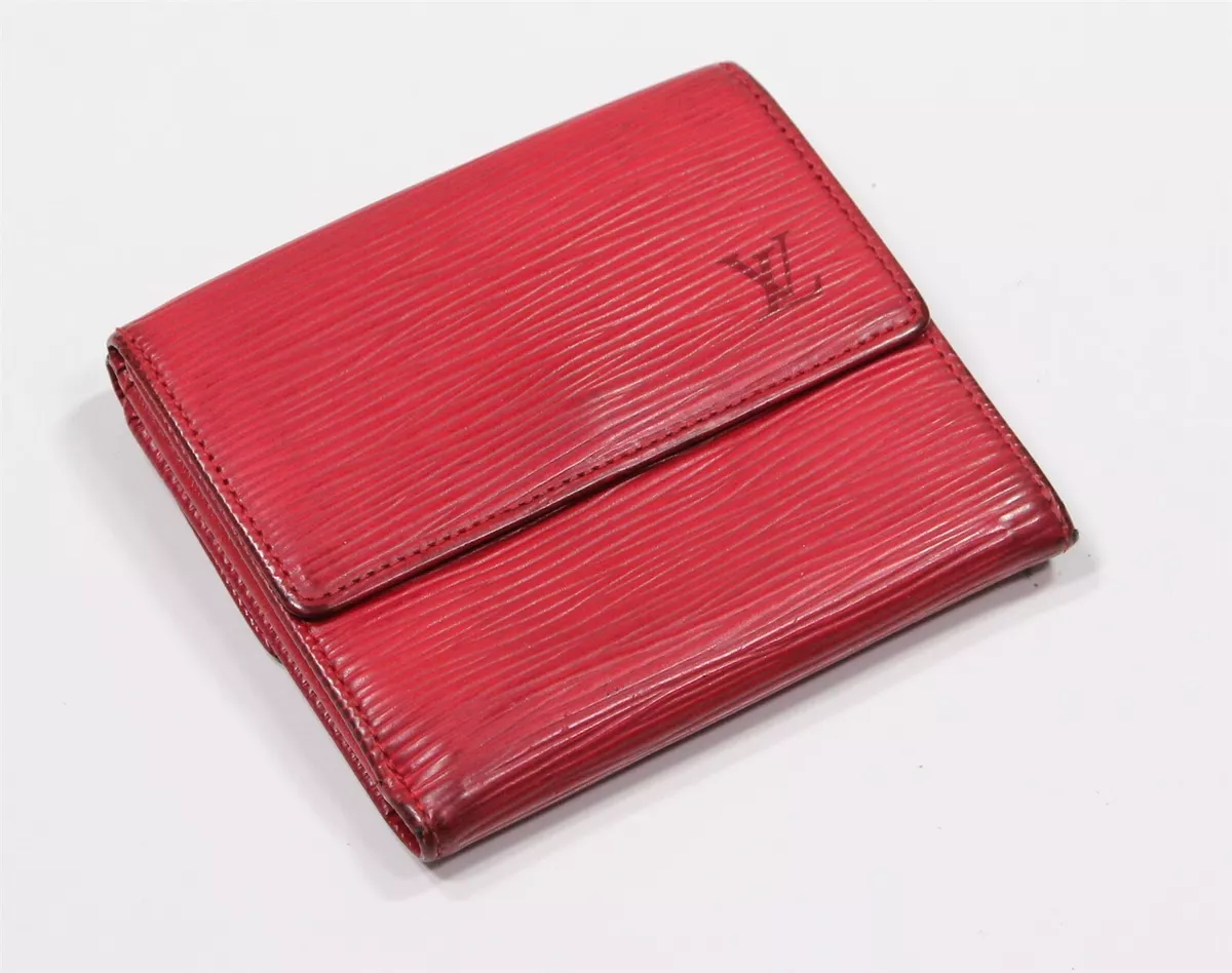 Louis Vuitton EPI Leather French Purse Wallet Red - coinmag.fun