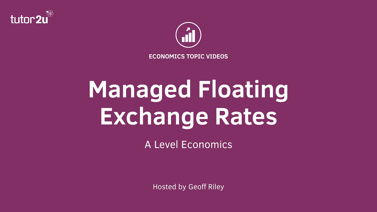 Managed Floating Exchange Rates | Reference Library | Economics | tutor2u