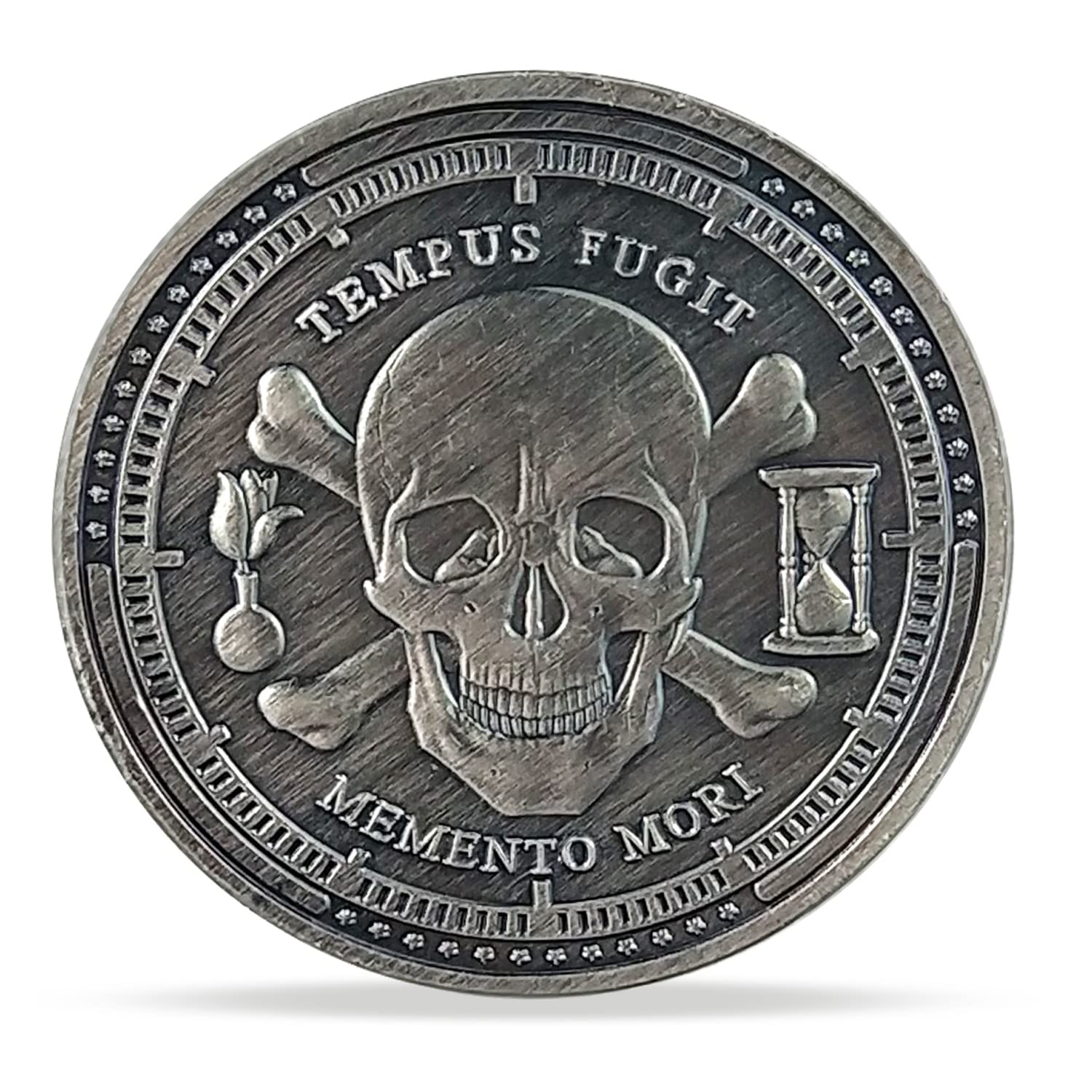 Memento Mori Iron Coin | Memento Vivere Coin | Evolve Journey