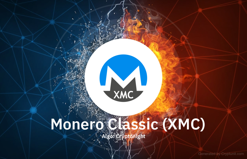 Monero Classic (XMC) mining calculator