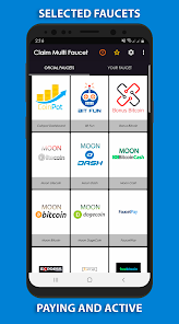 Moon Faucet Bitcoin Litecoin Dogecoin Dash APK for Android - Download