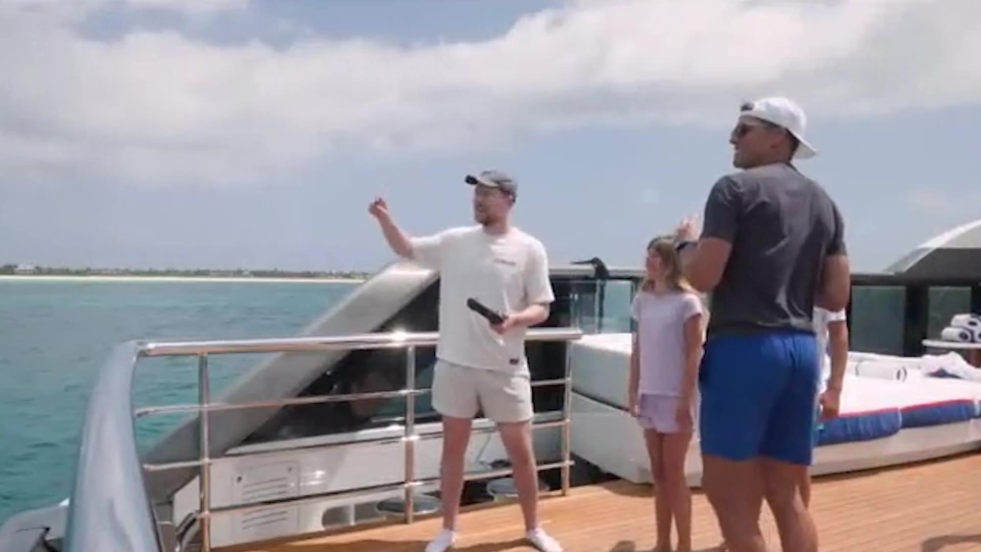 Tom Brady knocks MrBeast’s drone out of air in viral YouTube video - coinmag.fun