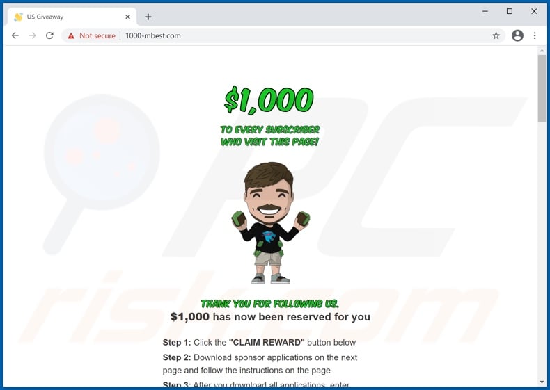 What Is the MrBeast Giveaway Pop-Up Scam? How to Avoid It