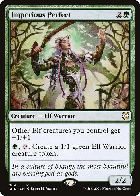 Elf Warrior Token Price from mtg Duel Decks: Elves vs. Inventors