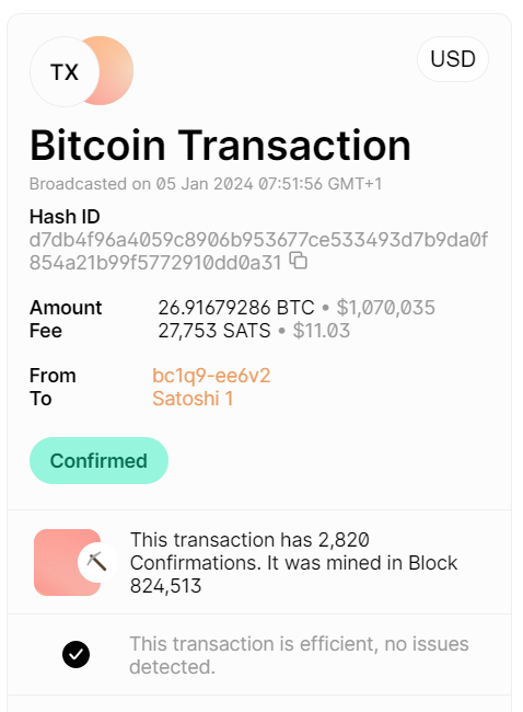 Satoshi Nakamoto Wallet Address — How Much Bitcoin Does Satoshi Have? | CoinCodex