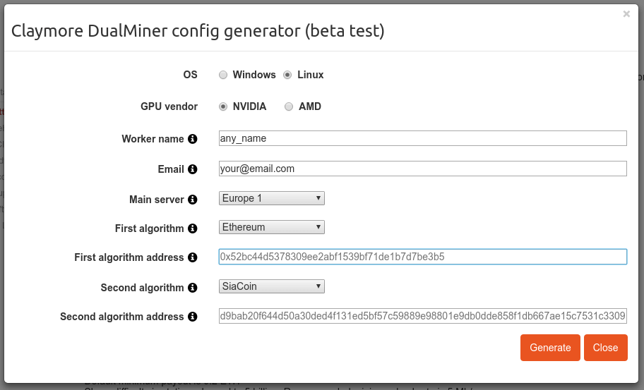 Nanopool Claymore Dual Miner - Remote Code Execution - Windows remote Exploit