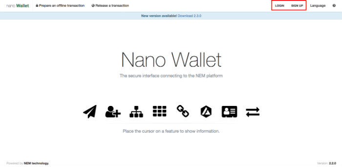 AUR (en) - nem-wallet