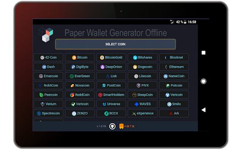 coinmag.fun - Universal Paper wallet generator for Bitcoin and other Cryptocurrencies