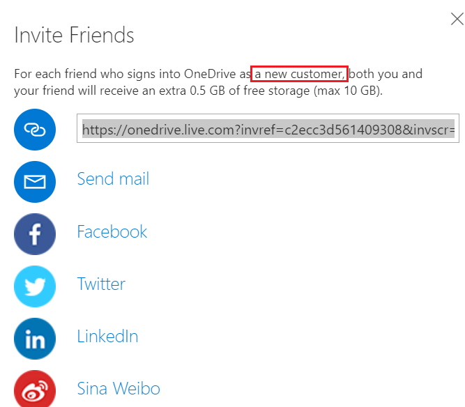 OneDrive referrals may get you 10GB extra storage - gHacks Tech News