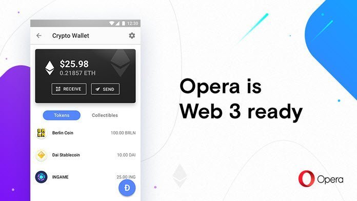 Crypto assets supported by Opera Wallet - Opera Help