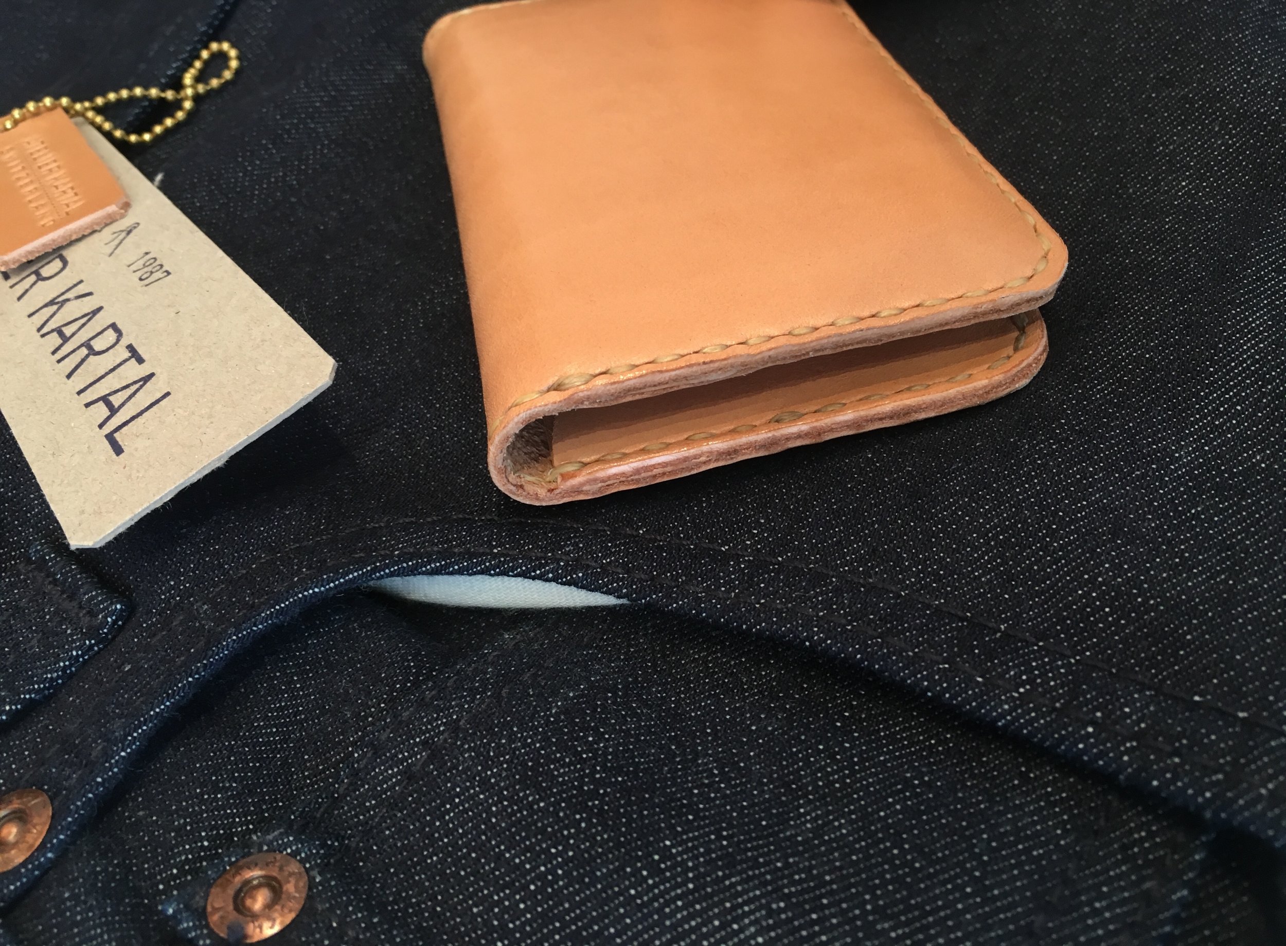 Pascal Dual Card Wallet — Atelier Kartal Leather