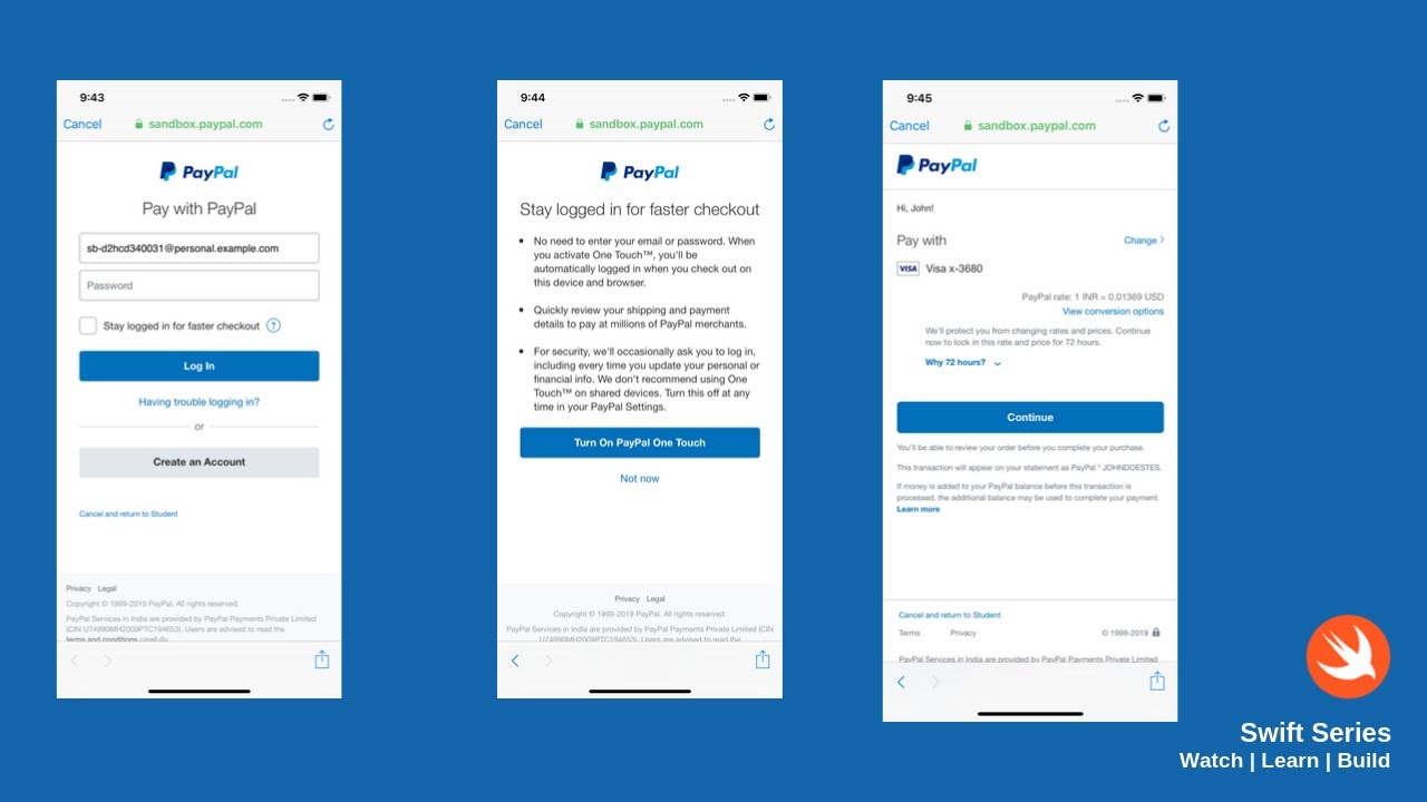 PPALUS66 Swift Code for PAYPAL INC.