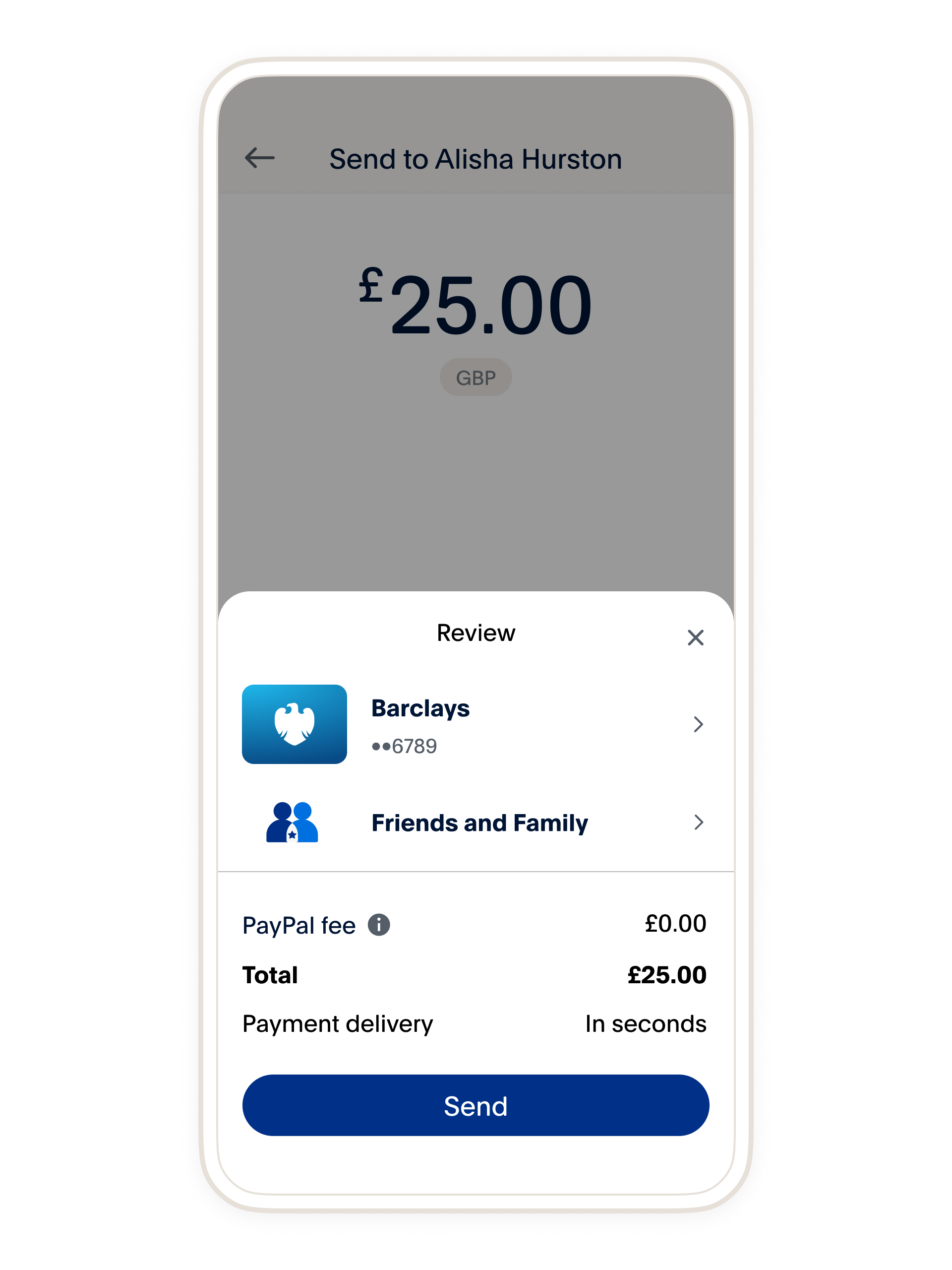 Why can I no longer send friends and family payments to Business accounts? | PayPal GB