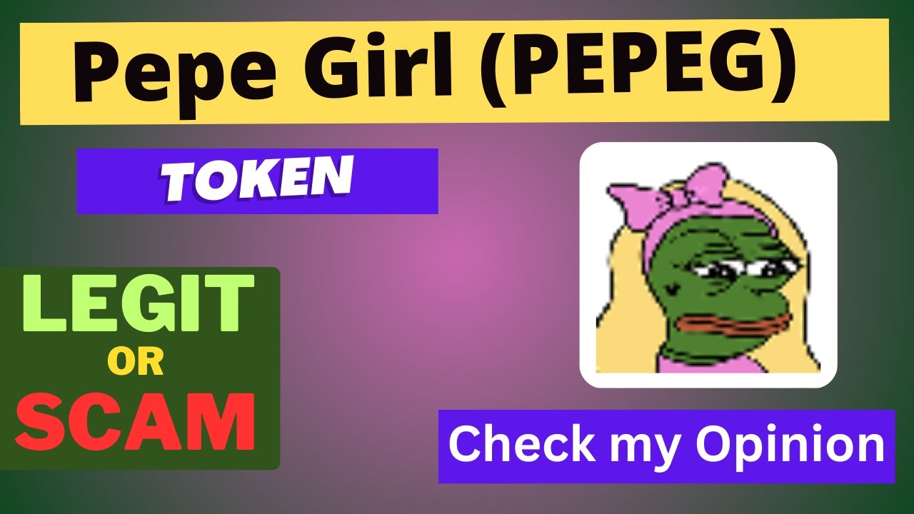 PEPEG Coin: what is Pepe Girl? Crypto token analysis and Overview | coinmag.fun