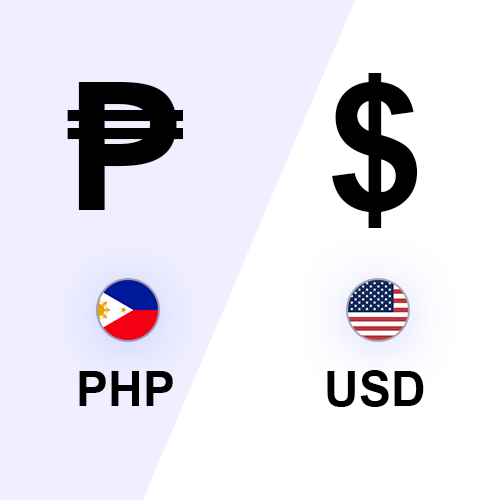 US Dollar to Philippine Peso Exchange Rate Chart | Xe