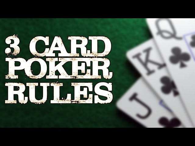 How to Play Three Card Poker / Seneca Buffalo Creek Casino