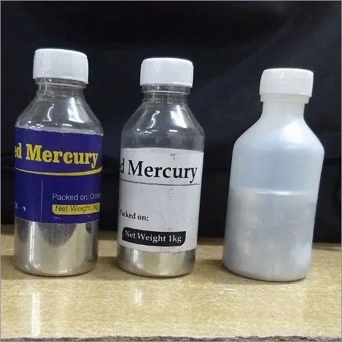 Silver Liquid Mercury - Pure Liquid Mercury Manufacturer from Madurai