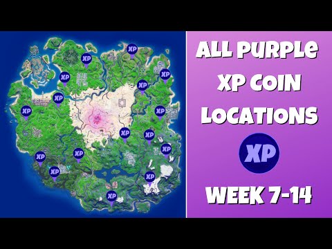 Fortnite Season 3 XP Coin Locations - Maps for All Weeks! - Pro Game Guides