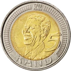 Nelson Mandela R5 Commemorative coin - International Association of Currency Affairs