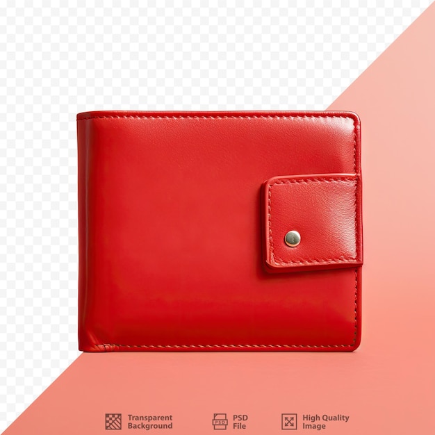 Toami TG Button Snap Wallet red - SWTrading