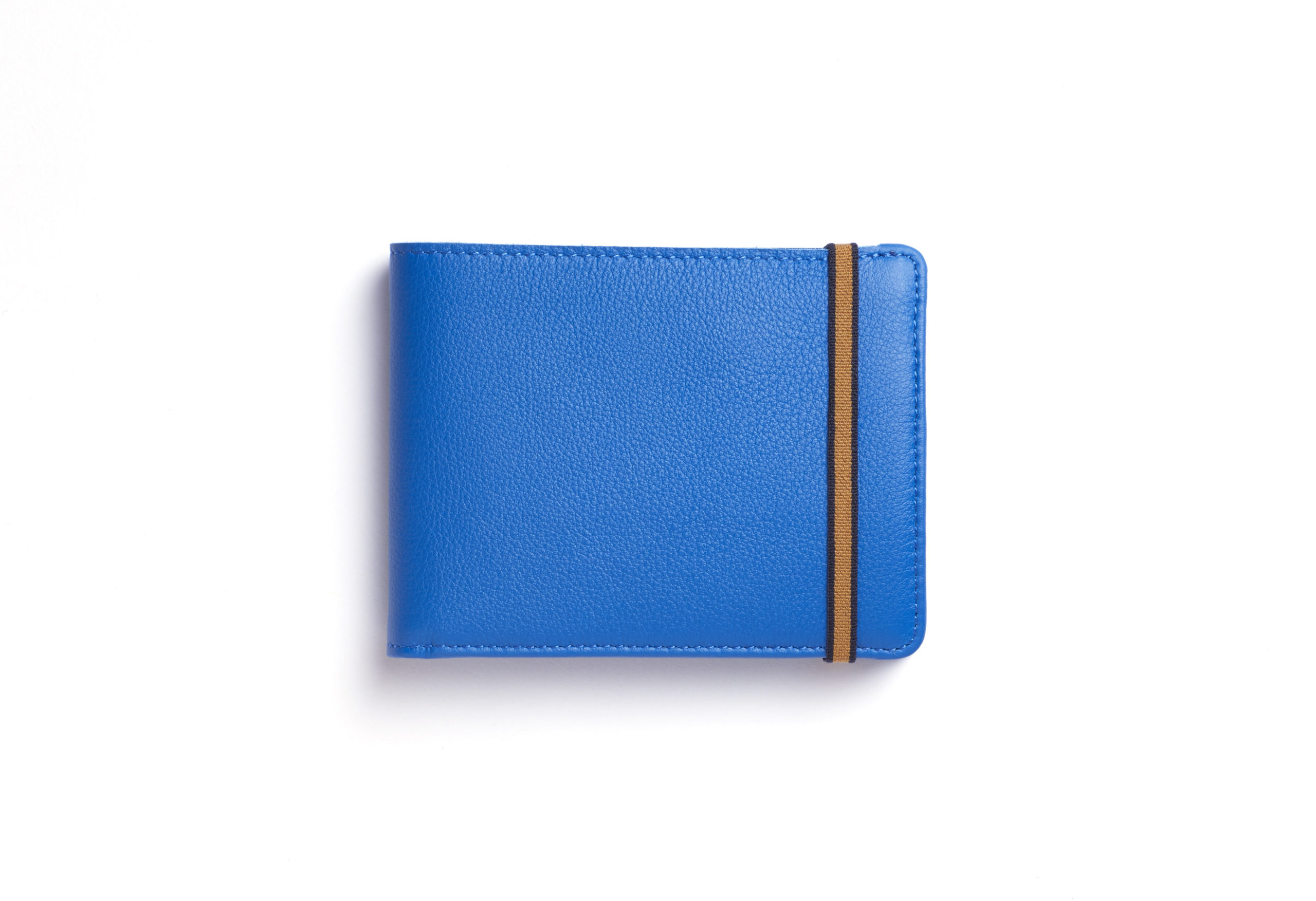 Thea Long Wallet, Soft Black / Royal Blue