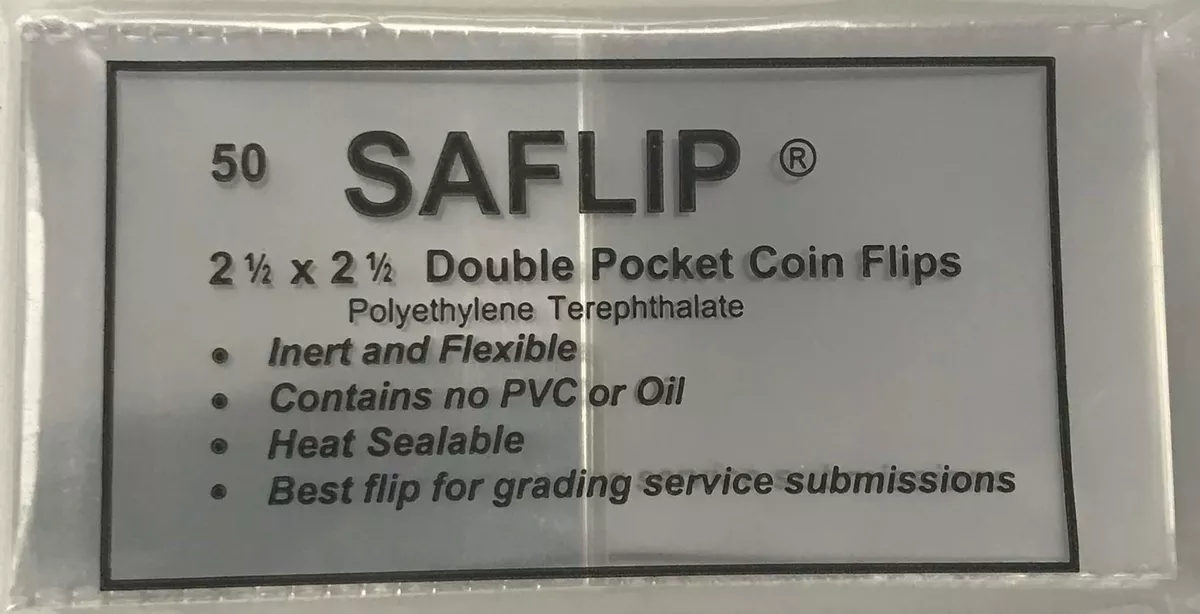 2x2 Saflip Mylar Coin Flips