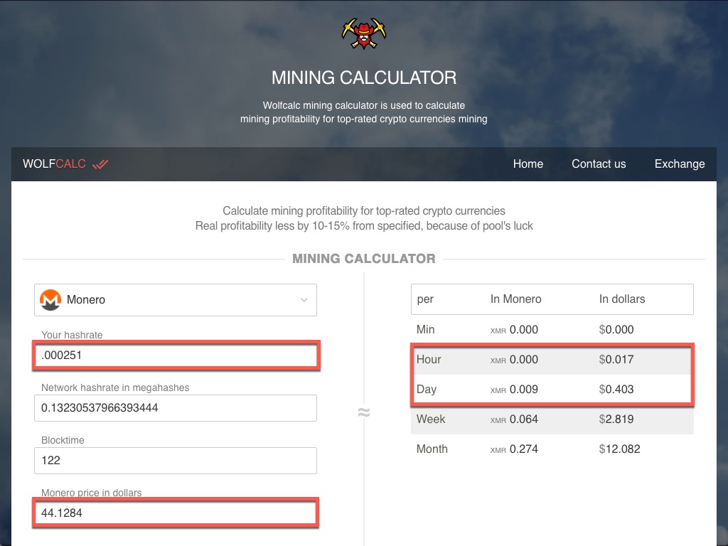 Sia (SC) Mining Profitability Calculator