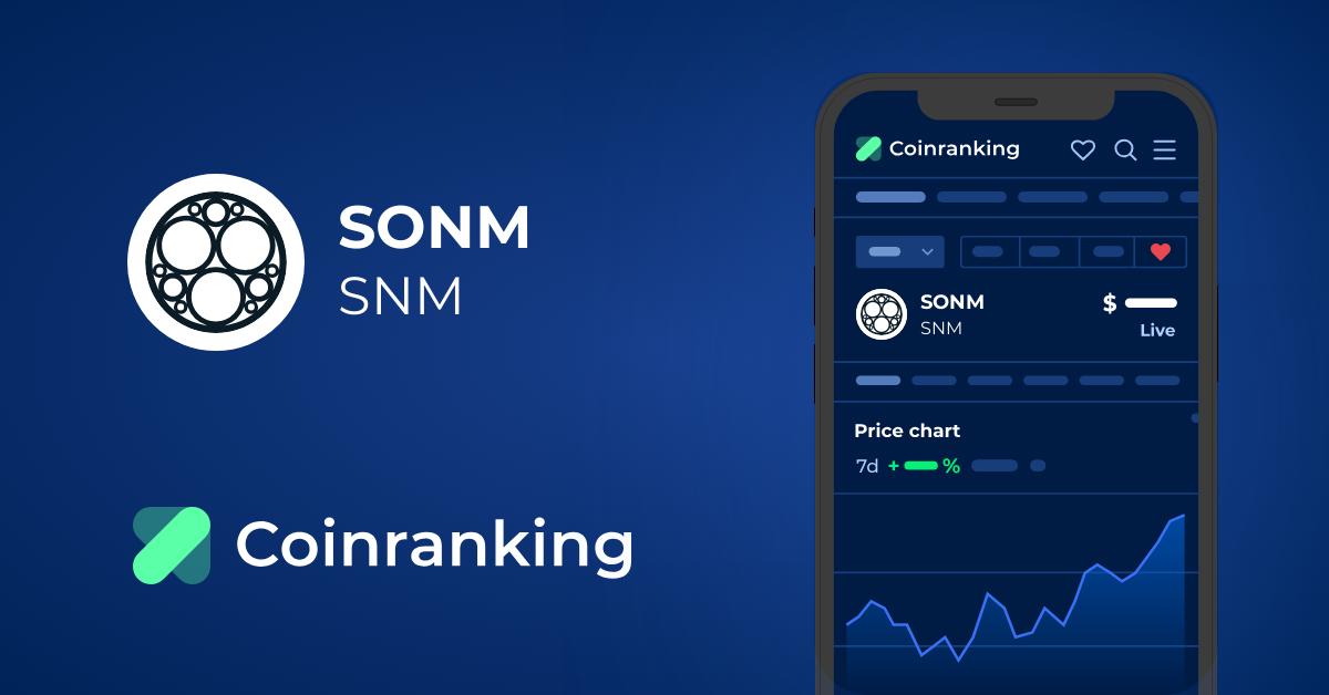 SONM (SNM) statistics - Price, Blocks Count, Difficulty, Hashrate, Value