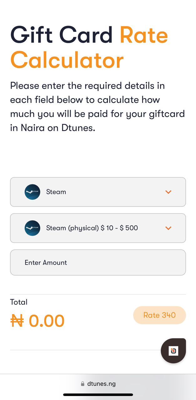 2 Gift Cards With The Best Rates In Nigeria - Dtunes