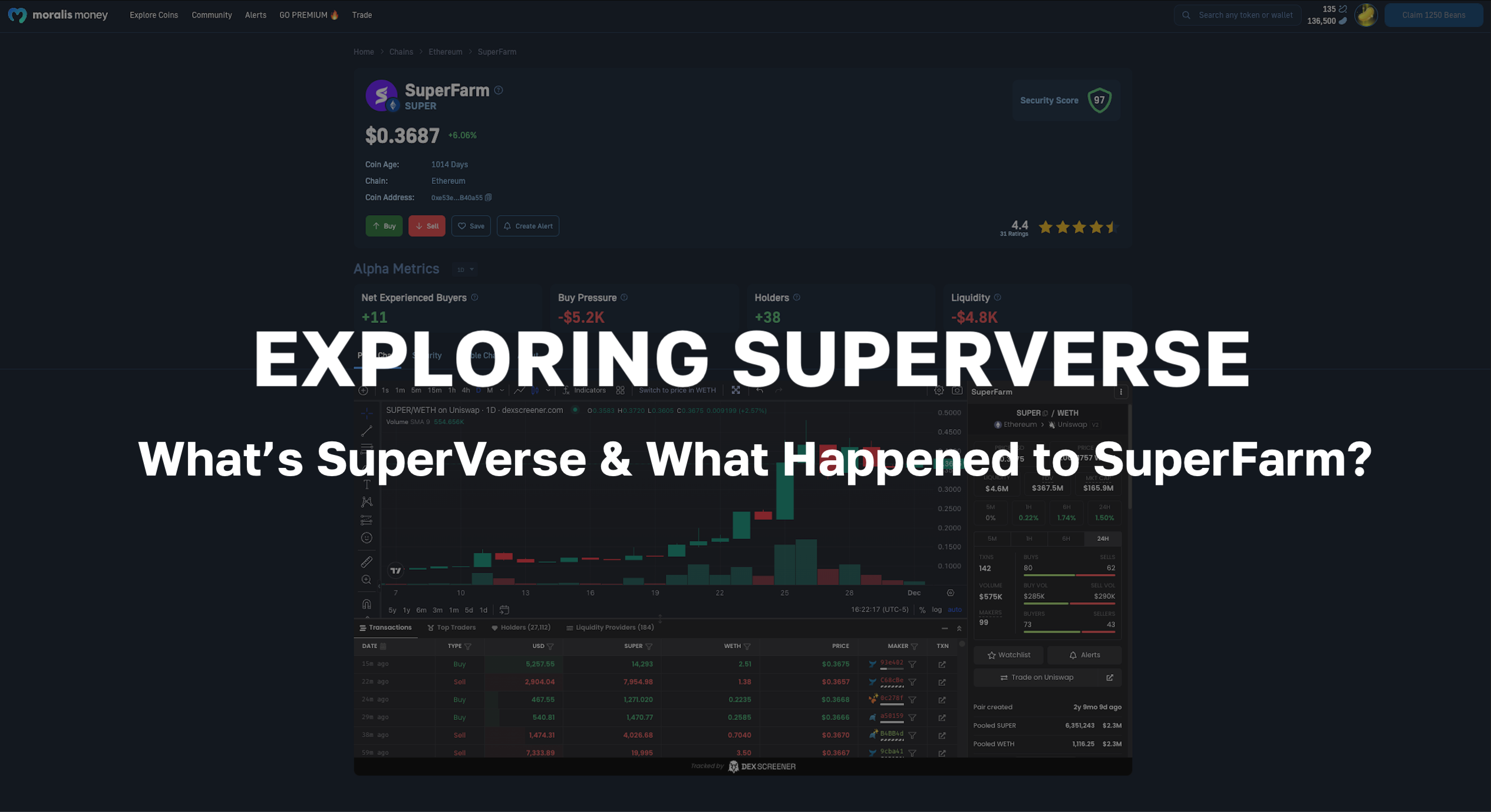 What’s SuperVerse Crypto and What Happened to SuperFarm Token?