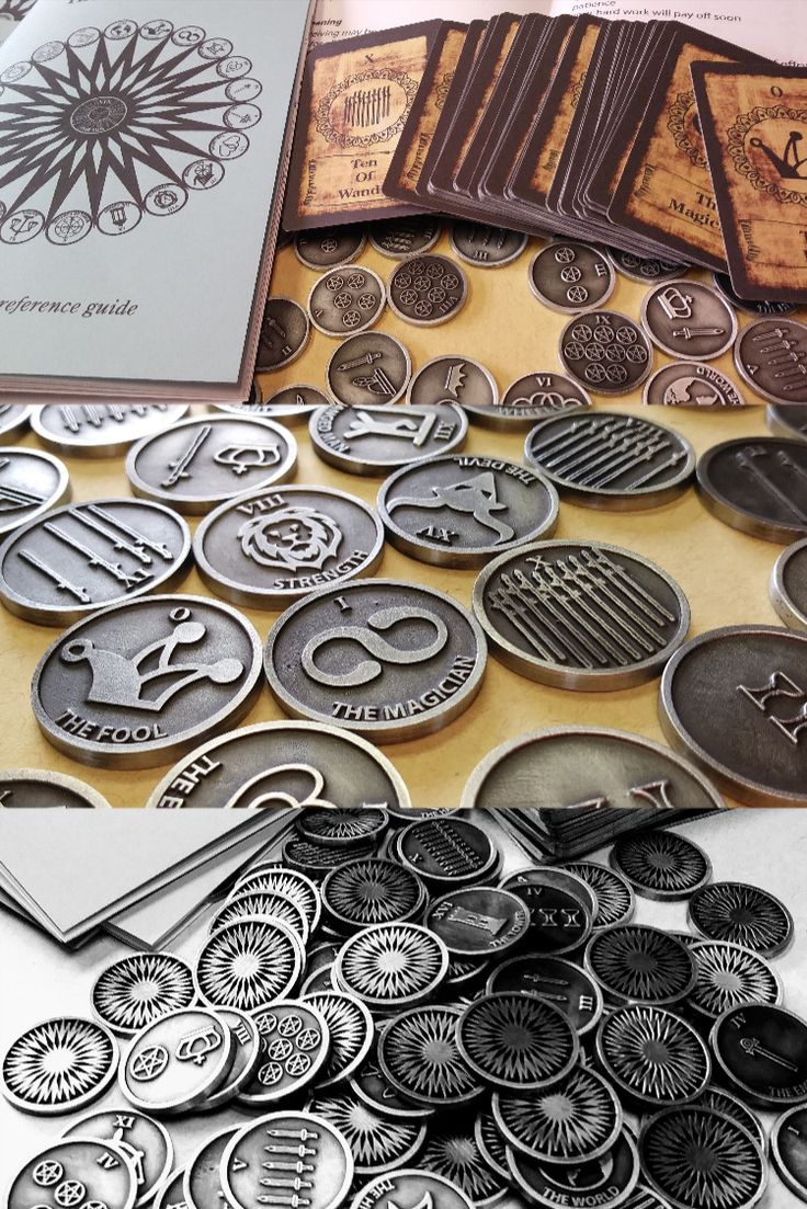 Track Coins of the Tarot Metal Coins for tarot readings's Kickstarter campaign on BackerTracker