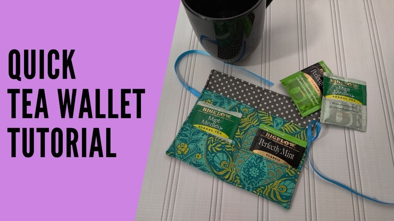 Tea Bag Wallet For Tea Lovers - STACEY LEE CREATIVE