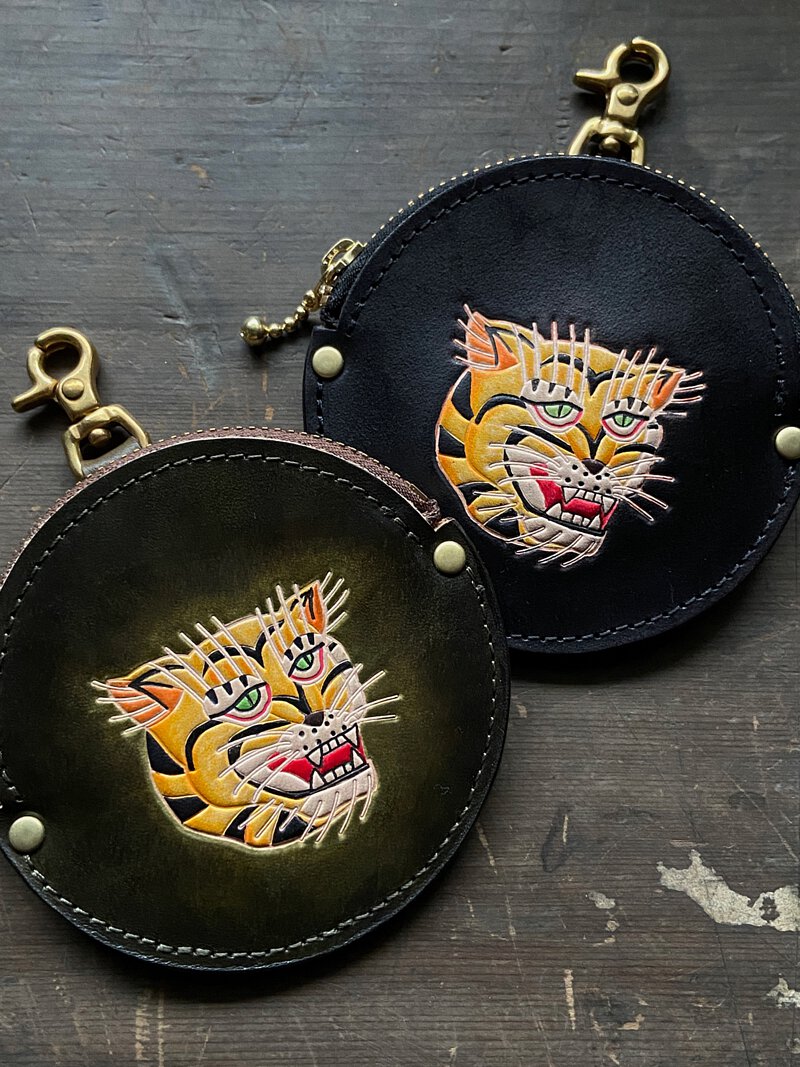 Shell Horizons, Inc - Product Details - Tiger coin purse