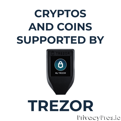 Trezor Supported Coins & Tokens: Trezor Model T, Model 1, Safe 3 | CoinCodex