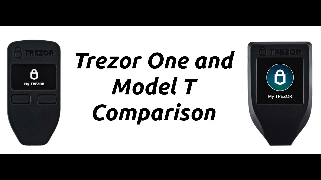 Comparing the TREZOR Model T and TREZOR One: Which is Right For You? - D-Central