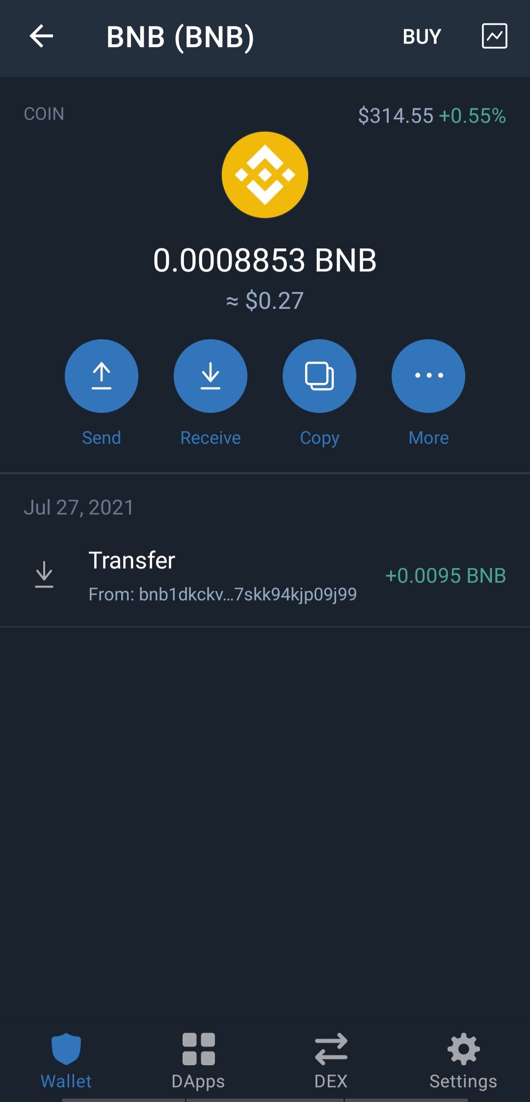 Drep coin is locked, how to unlock and send it to binance? - English - Trust Wallet