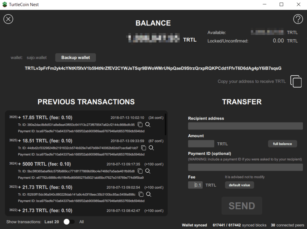 What is Turtlecoin? TRTL features, specifications and wallet setup