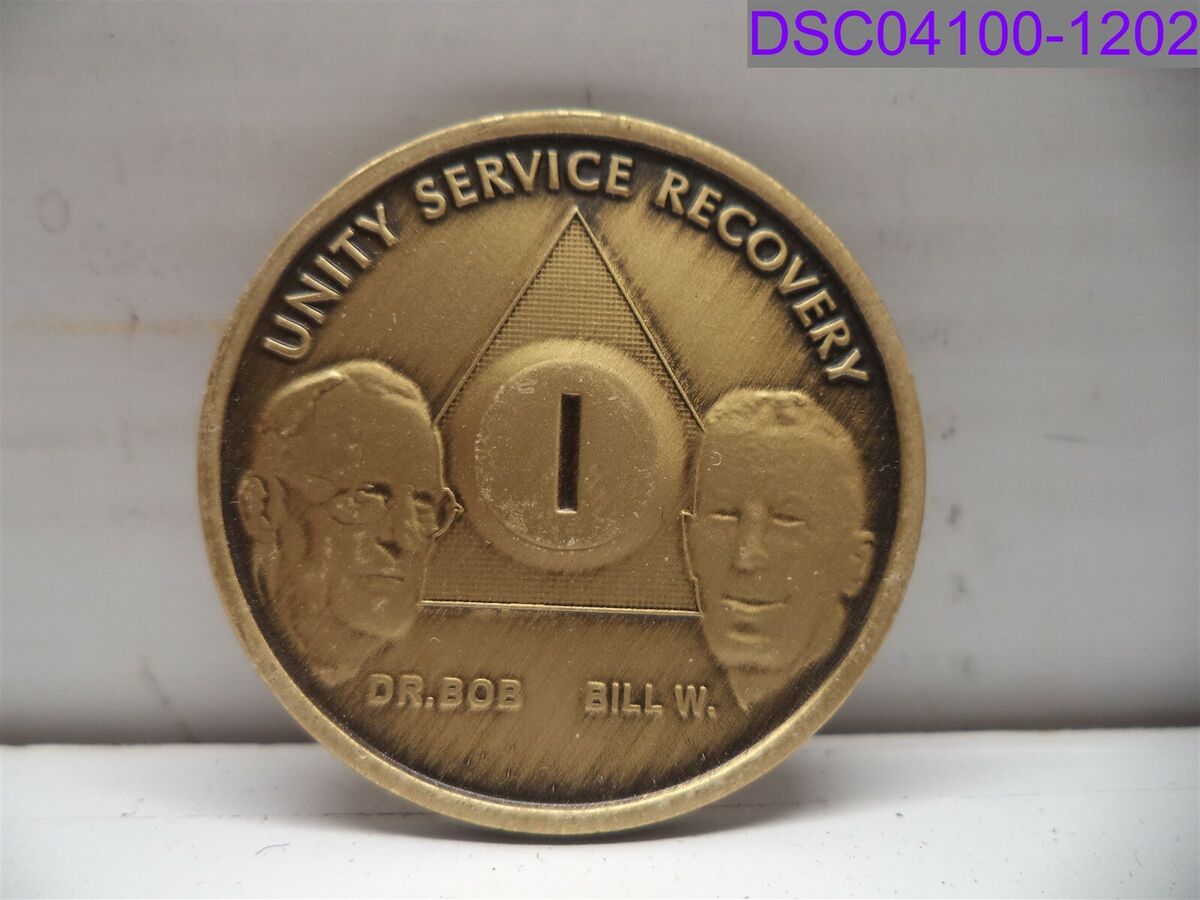 Token - AA Sobriety (5 Year Anniversary) - United States – Numista