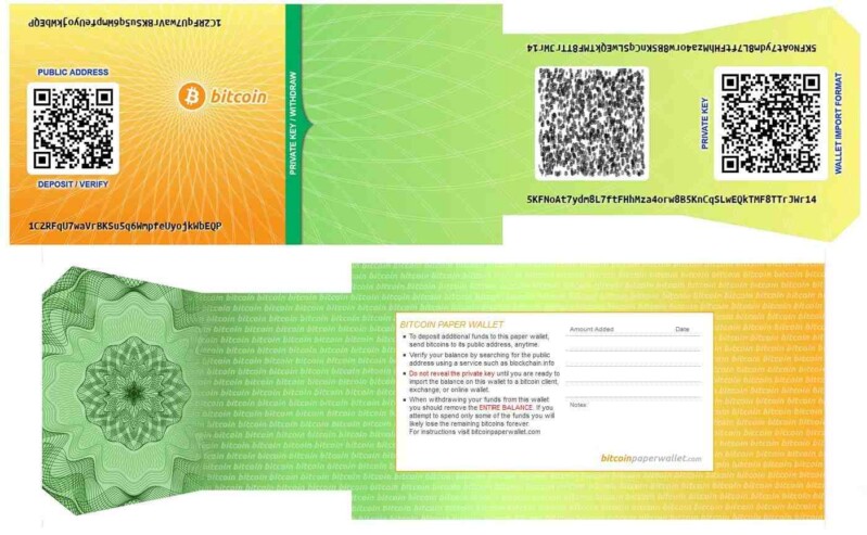 Erstellung und Sicherung eines Paper Wallets: Ein Leitfaden