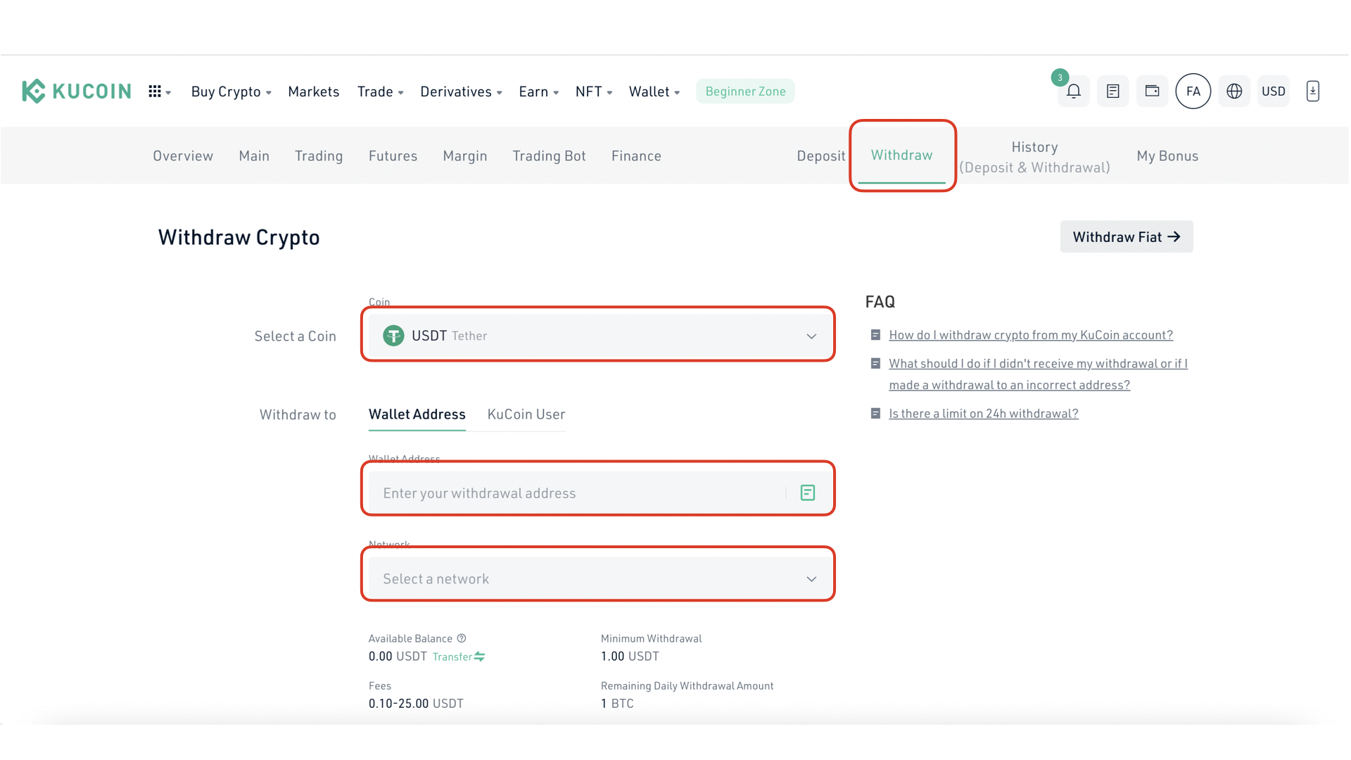 How to Download Deposit, Withdrawal, and Trade History in KuCoin