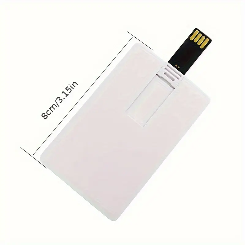 USB Credit Card: handy for in your wallet!