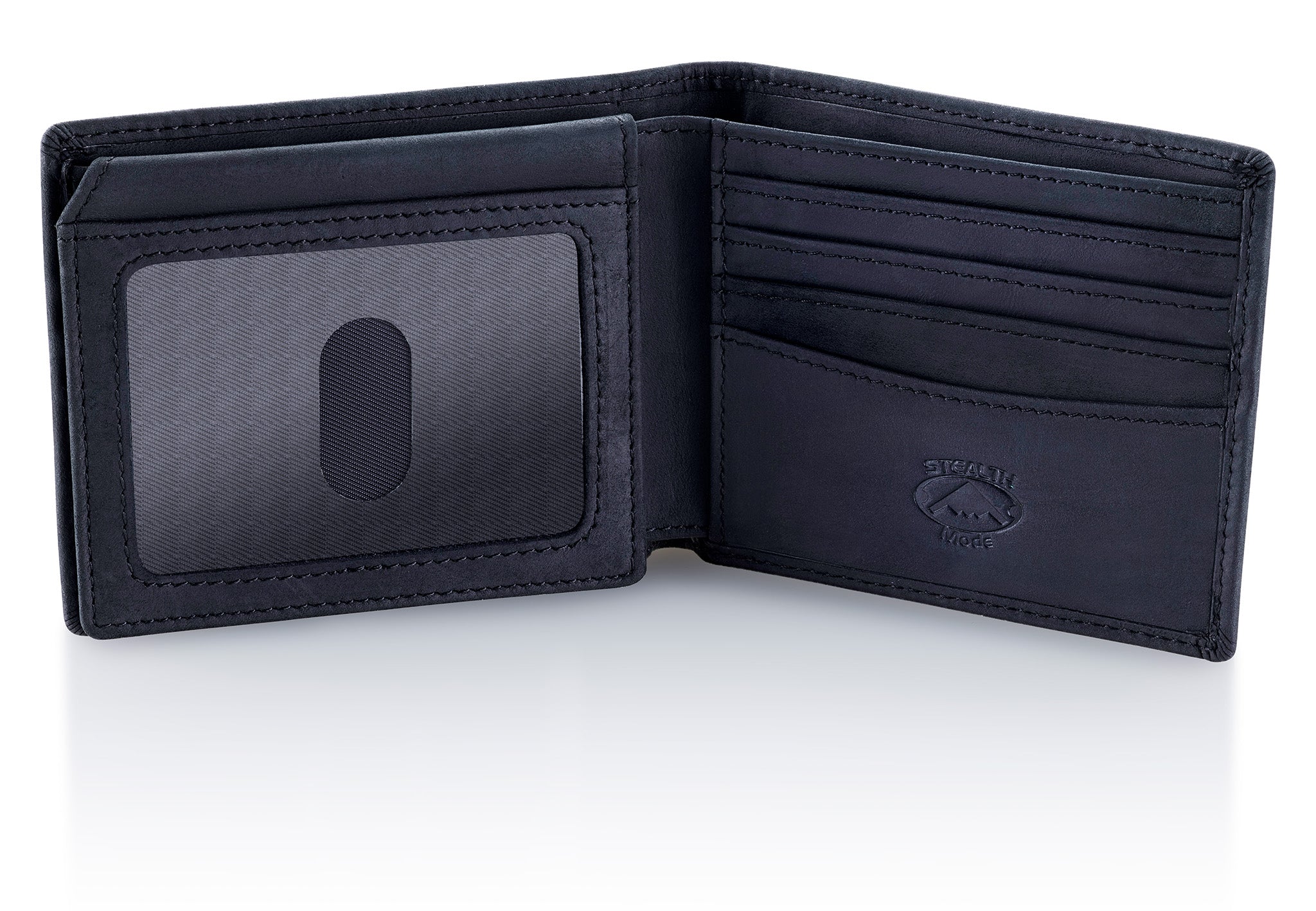 ID Stronghold | Men's RFID Wallet Trifold with Flap | RFID Blocking