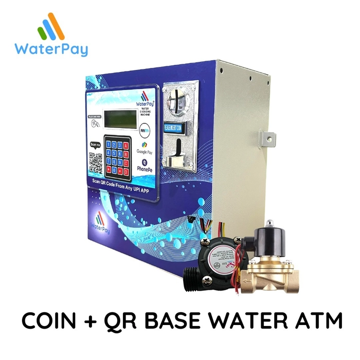 Ro con Coin + Smart card Based Water ATM -